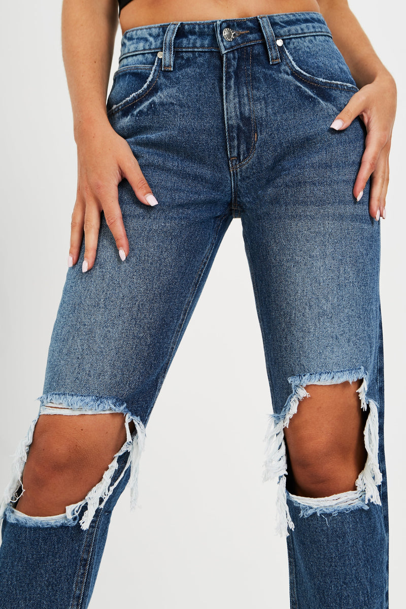 Ava low rise straight fit Jeans