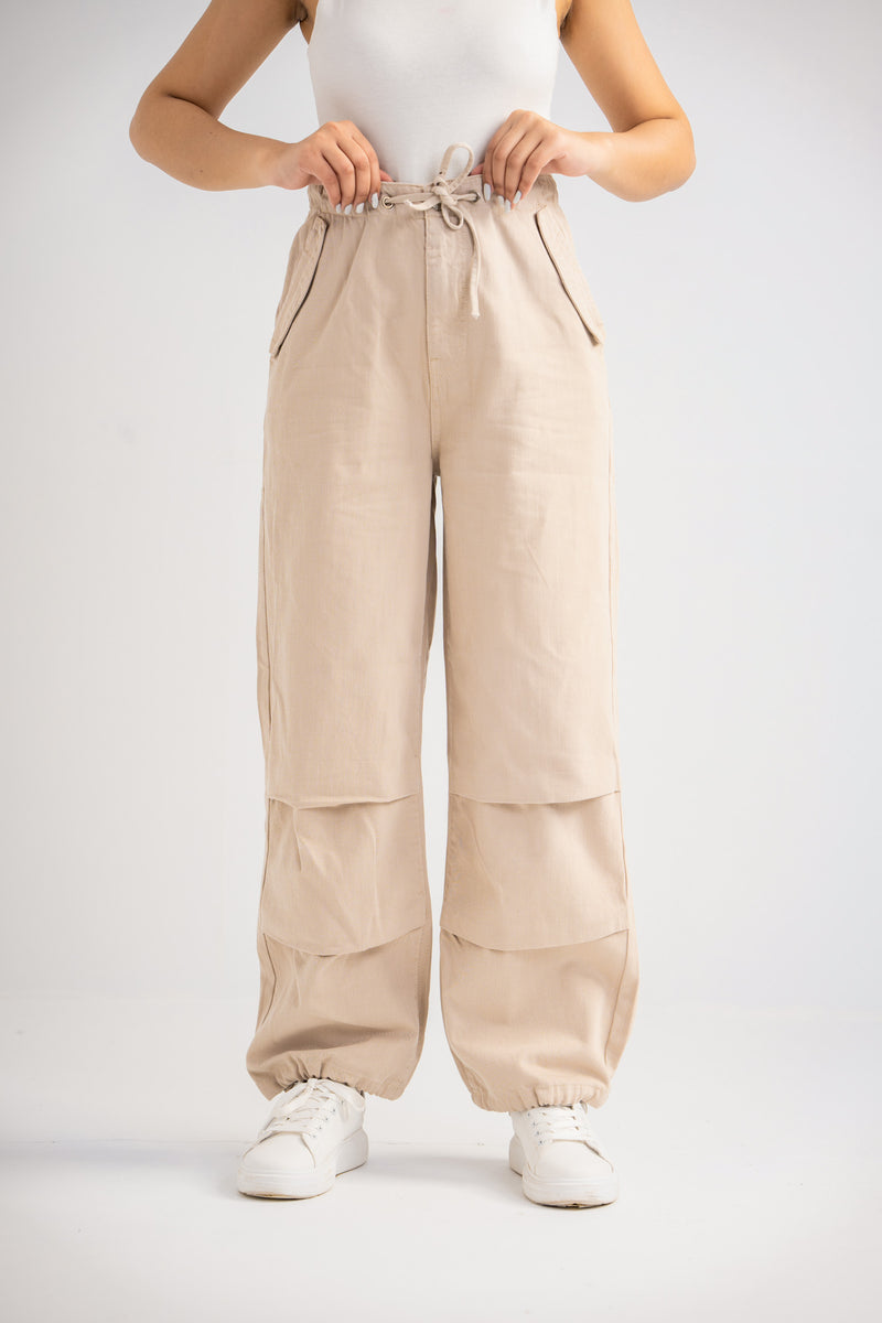 Martha Toggle Parachute Jeans