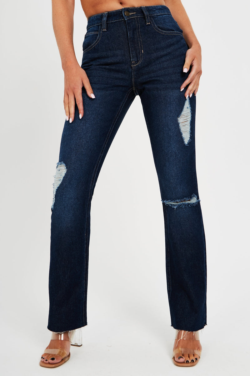 Julia Low Rise Modern Flare Fit Jeans