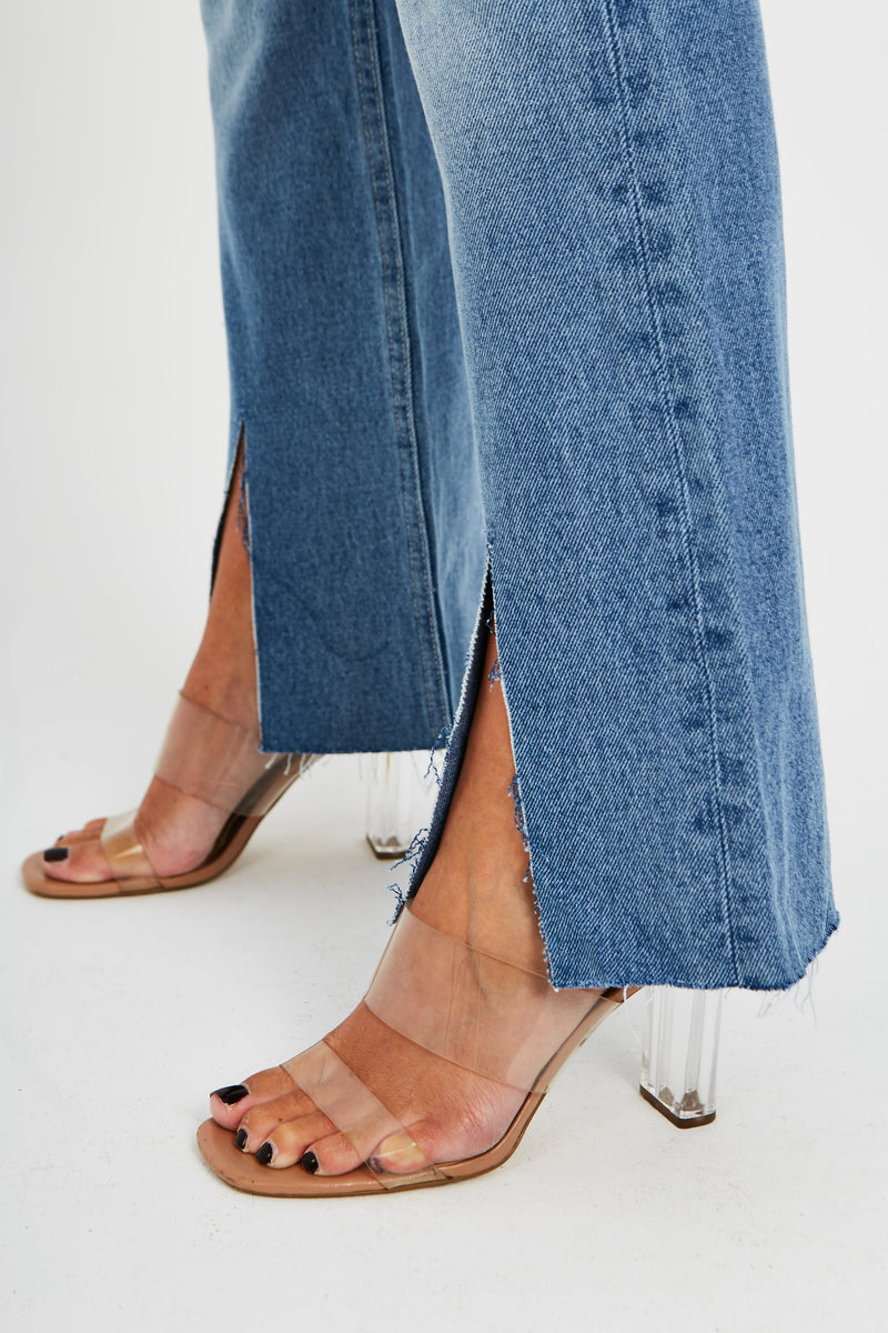 Liliana Low Rise Modern Flare Fit Jeans